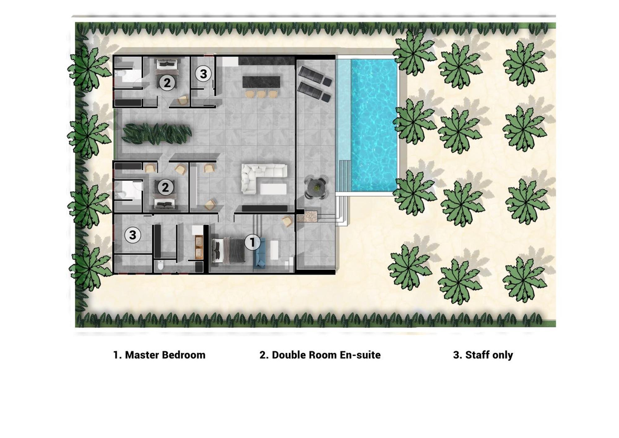 The Oasis Residence Jambiani  Exterior foto